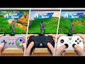 I Won Fortnite On Every PS Xbox Nintendo Controller