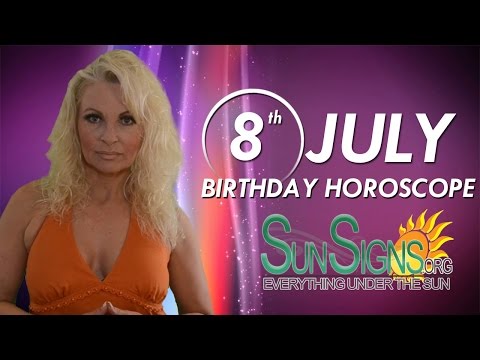 July 8th Zodiac Horoscope Birthday Personality - Cancer - Part 1