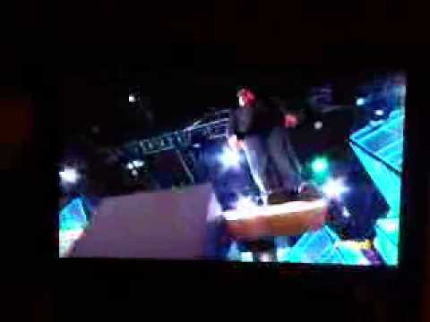 Florentino Fernandez en equilibrio pertecto.