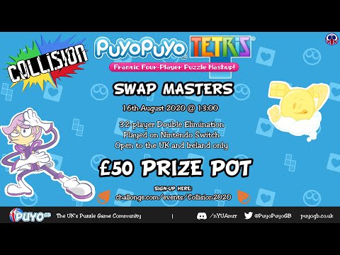 Collision 2020: Puyo Puyo Tetris Swap Masters Top 8 (VOD)