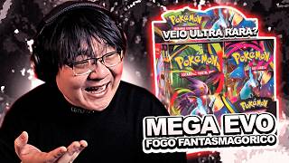 💥MUITA ULTRA RARA? BOOSTER BOX FOGO FANTASMAGÓRICO(Pokémon TCG Unboxing)
