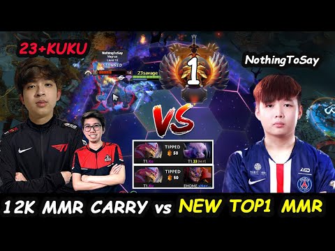 T1 23savage - Faceless Void Feat KuKu OFFLANE vs Top1 MMR PSG.LGD.NothingToSay Dota 2 Full Gameplay