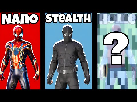 Every MCU Spider Suit Explained in 196 seconds!!