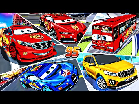 ALL Cars McQueen 3D Driving Class - Real Parking & City Car Simulator - Android Gameplay #6