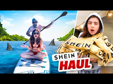 SHEIN HAUL ft. BELLA & VI SURFAR FÖR FÖRSTA GÅNGEN | VLOGG