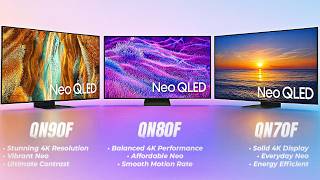 Samsung QN90F vs QN80F vs QN70F (2025) – Don’t Buy the Wrong QLED TV!