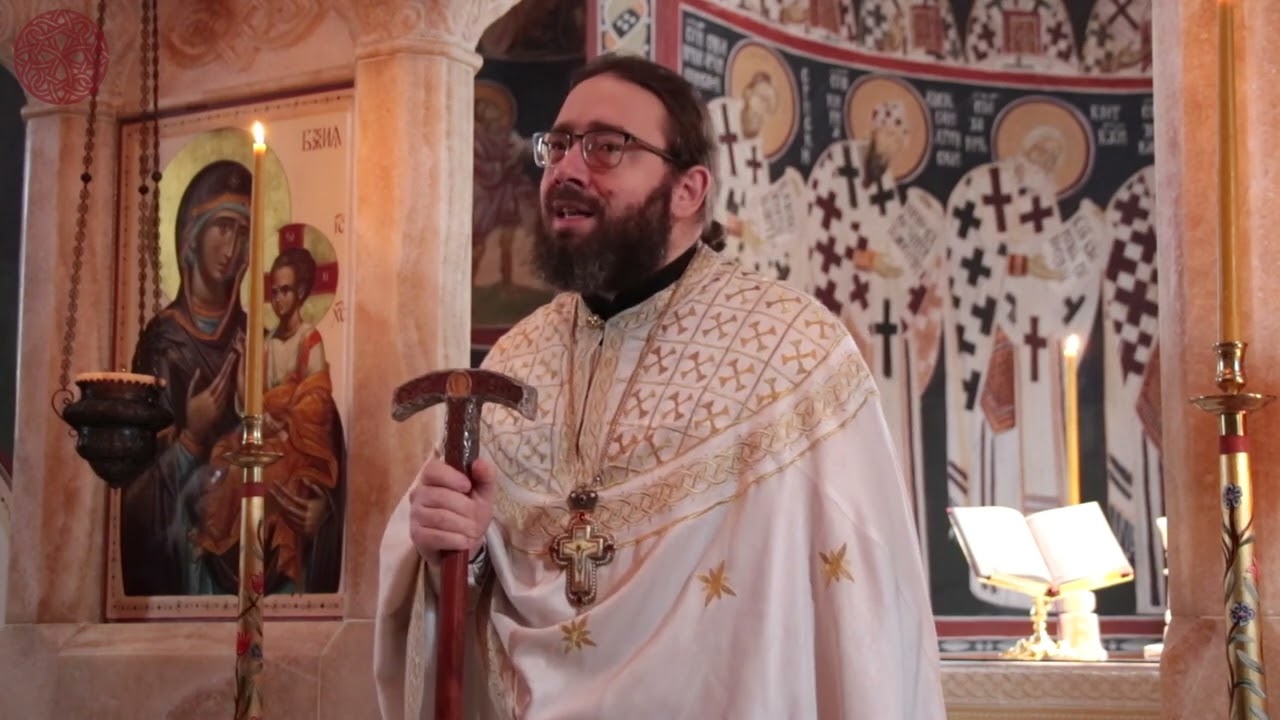 Беседа архимандрита Димитрија | Благословен је онај који долази у име Господње!