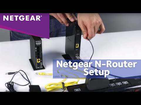 How to Install a Netgear Wireless N-Router with the Installation Assistant