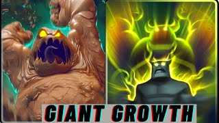 Castle Crush- Mud Elemental With Giant Growth-Castle Crush Gameplay