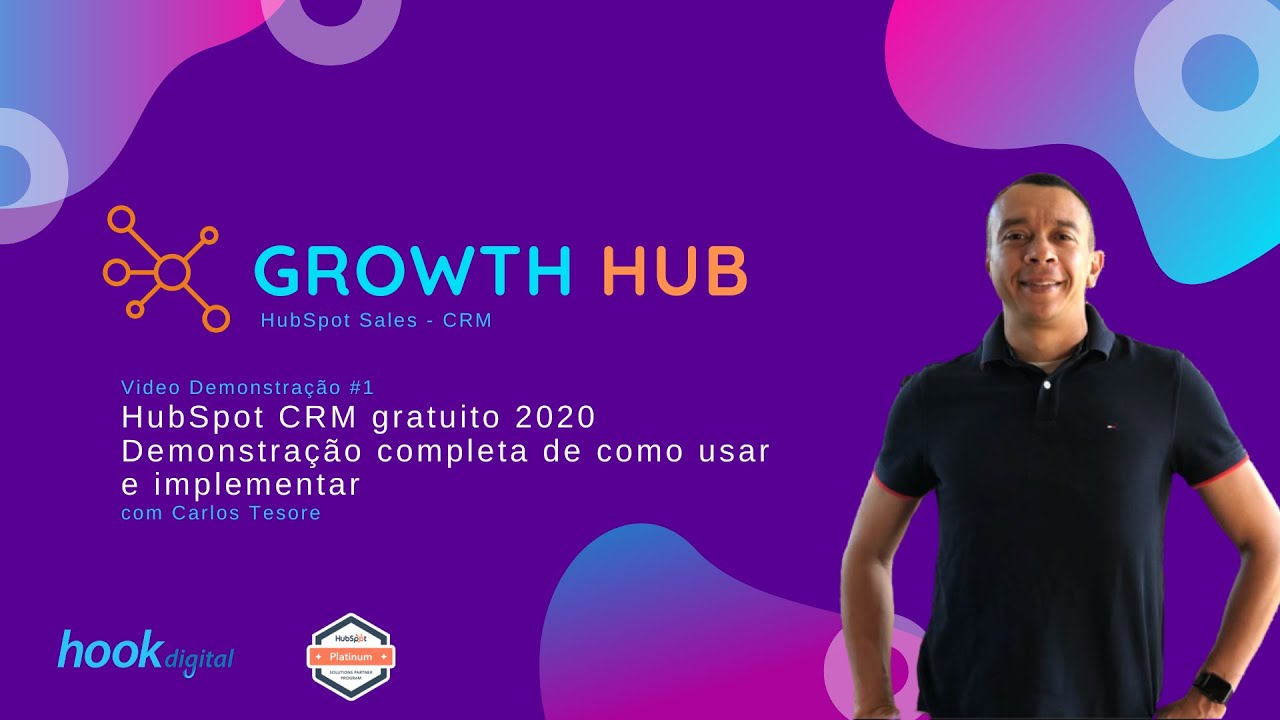 HubSpot CRM gratuito - Demonstração completa de como usar e implementar