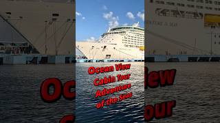 Ocean View Room Tour on Adventure of the Seas – Cabin 2558