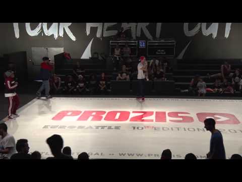 EUROBATTLE 2014 » DAY 1 | BBOYING 1vs1 | TOP 16 » BGIRL ANGEL vs MANNY