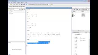 Working with Matrices and the Symbolic Math Toolbox