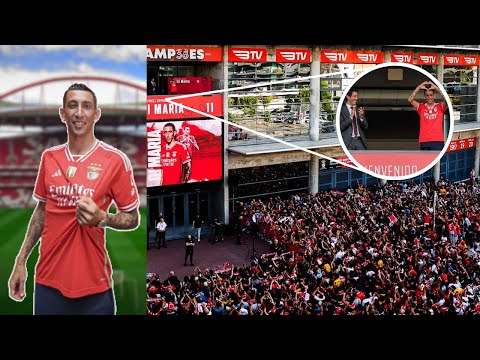 ¡Así fue el TREMENDO RECIBIMIENTO para ÁNGEL DI MARIA en su REGRESO al BENFICA!