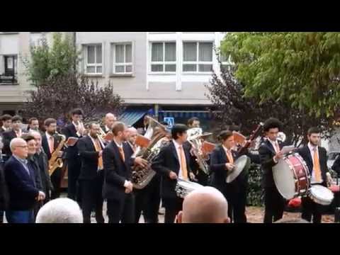 Himno del Pontevedra C.F. en el Paseo de Las Palmeras por el 75 aniversario