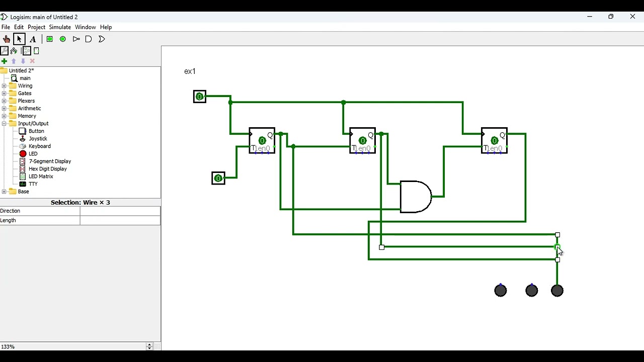 design synchronous counters using logisim