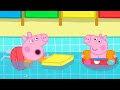 Peppa Pig And George Go Swimming With Their Parents ‍ ️ Adventures With Peppa Pig