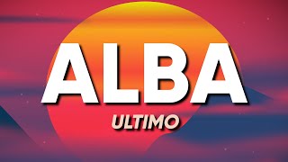 Ultimo - ALBA (Testo/Lyrics) - Sanremo 2023