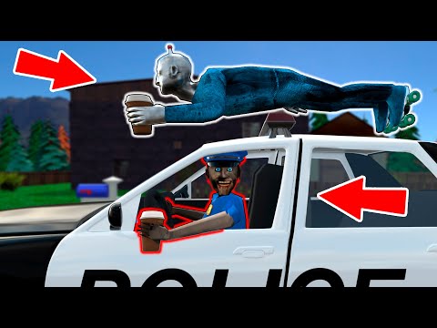 Granny cop vs Grandpa Robot - funny horror animation parody (p.174 ep.1)