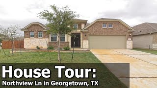 MLS House Tour: 305 Northview Ln in Georgetown, TX - Contemporary Beauty With Space for Everybody