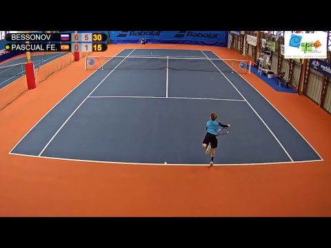 BESSONOV Dmitry (RUS) VS PASCUAL FERRA Roger (ESP) - Tennis Club Auray - Auray 2