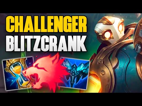 THIS IS HOW A CHALLENGER BLITZCRANK PLAYS! | CHALLENGER BLITZCRANK SUPPORT GAMEPLAY | 11.23 S11