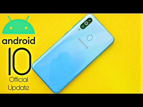 Samsung Galaxy A60 Official Android 10 Update