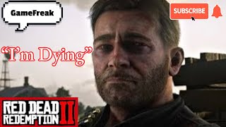 RDR2: Arthur finds out he has TB. Second saddest part of the game. #gaming #videogames