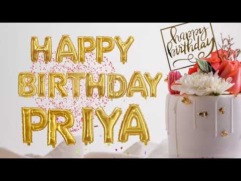 Short Happy Birthday Song for Priya / Happy Birthday Song for Priya 🥳