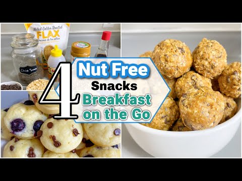 NUT FREE Snacks Recipes | Homemade nut free snack ideas | Love Served Daily