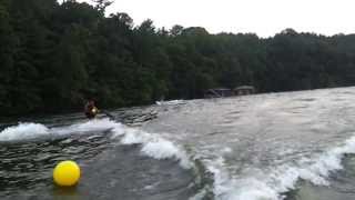 preview picture of video 'Insane Stand up Jet Ski Jumps - Lake Hickory'