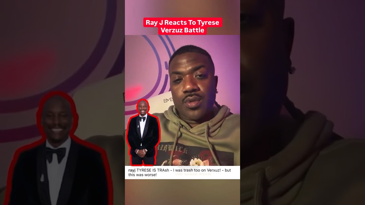 Ray J Calls Tyrese "TRASH" In Verzuz Battle #rayj