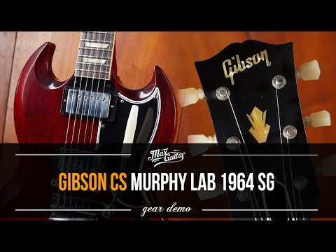This KILLER SG is a TONE MONSTER! GIbson CS Murphy Lab 1964 SG!