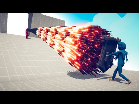 POPPY PLAYTIME MIRROR SHIELD vs EVERY GOD - TABS | Totally Accurate Battle Simulator