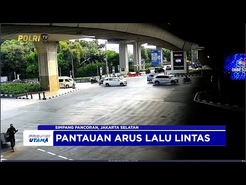 NTMC POLRI - PANTAUAN ARUS LALU LINTAS SORE 21/07/2025
