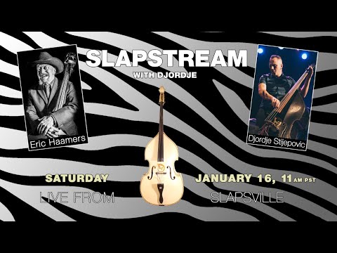 BATMOBILE Slap Bass w/ ERIC HAAMERS - Slapstream with Djordje #32
