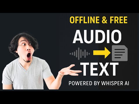 5 Free Apps to Automatically Transcribe Audio or Video to Text Locally on Your Computer - Whisper AI
