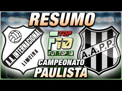 Inter de limeira 2 x 1 Ponte Preta Campeonato Paulista