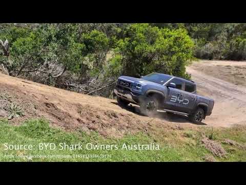 BYD Shark 6 OFFROAD Hill Climb tested by someone else...