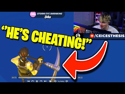 We Found A Cheater During Fortnite Solo Victory Cup