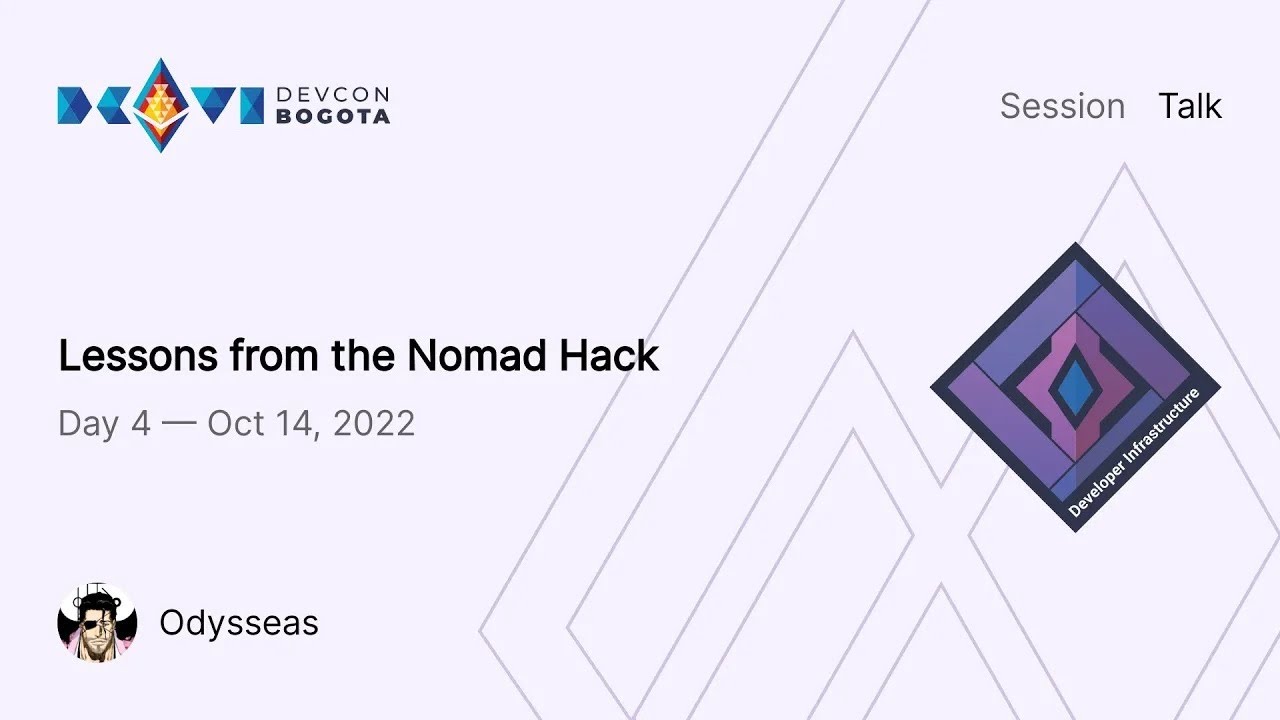 Lessons from the Nomad Hack preview