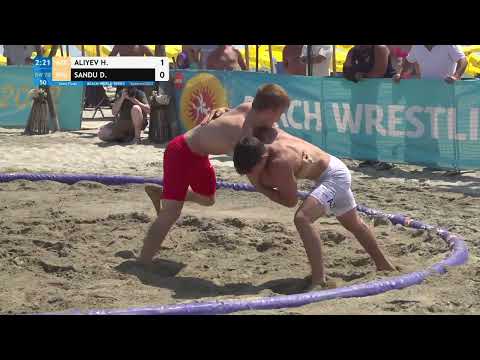 1/2 Men's BW - 70 kg: H. ALIYEV (AZE) v. D. SANDU (ROU)