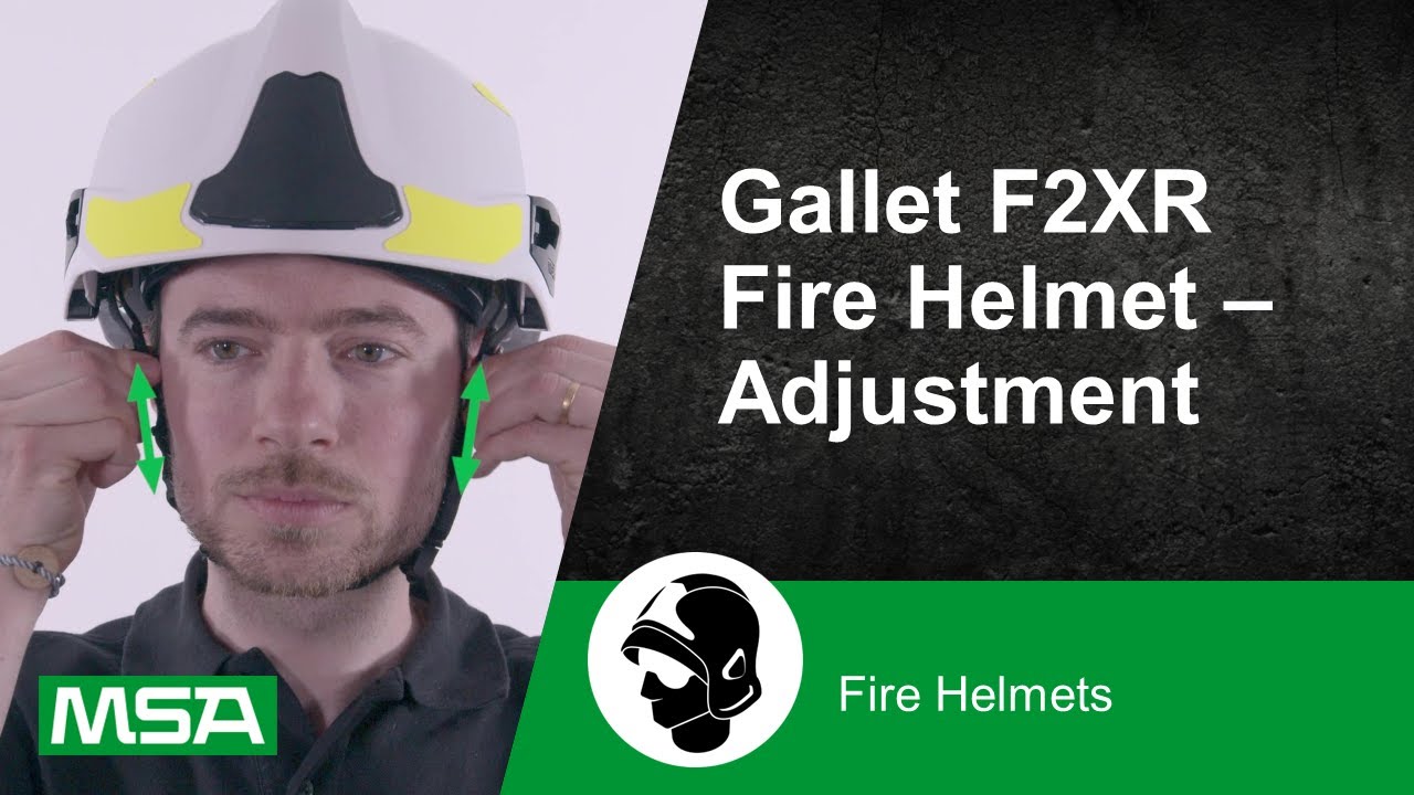 Vidéo Casque Gallet F2XR avec lunette masque Responder