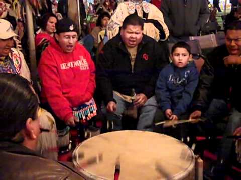 Sizzortail.  Legend's Casino Powwow 2010 Host drum.