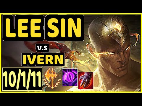 SIRT (LEE SIN) vs IVERN - QUADRAKILL 10/1/11 KDA JUNGLE CHALLENGER GAMEPLAY - BR