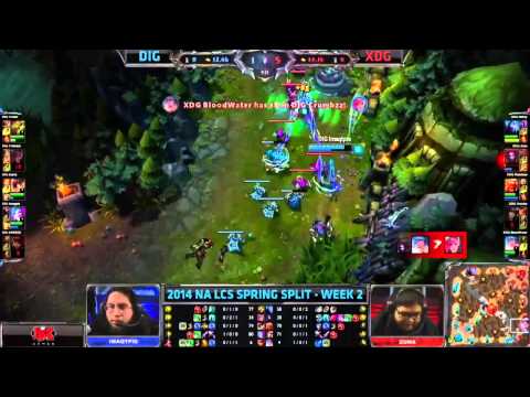 Kobe "MOFO" - DIG vs XDG - Week 2 LCS Spring 2014