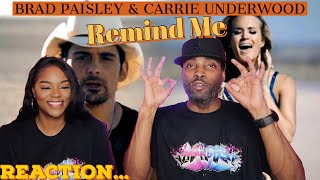 Brad Paisley ft. Carrie Underwood &quot;Remind Me&quot; Reaction | Asia and BJ