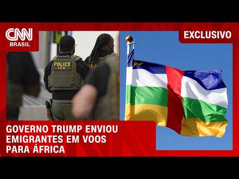 Exclusivo: Deportados têm medo e incerteza em chegada à República Centro-Africana | CNN PRIME TIME