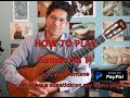 How to play Samba Pa Ti by Carlos Santana with on screen score/Tabs. Guitarist - Raphael Williams