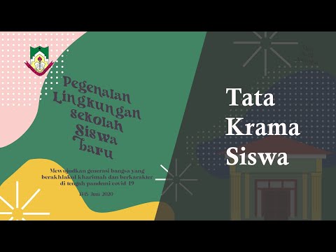 PLSSB 2020 SMAN 9 TANGERANG - Tata Krama Siswa (Harlinawita Sihombing,S.Si, M.Pd.